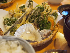 山菜天ぷら