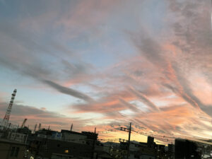 夕焼け2025/11/6